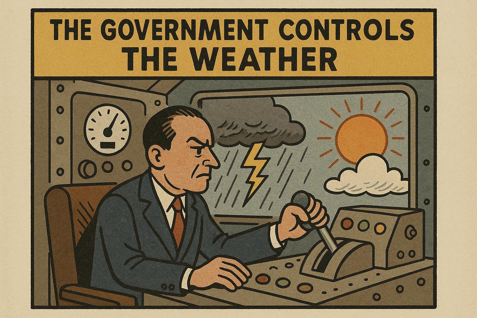 The Government Controls the Weather
