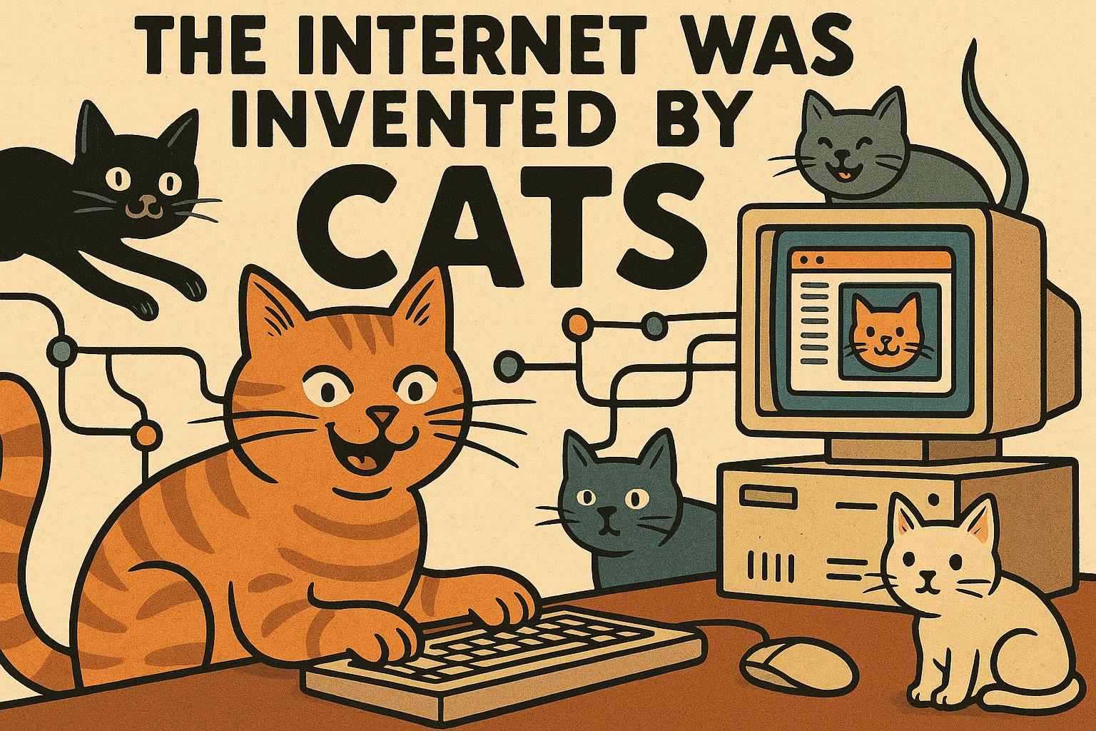 The Internet Was Invented by Cats