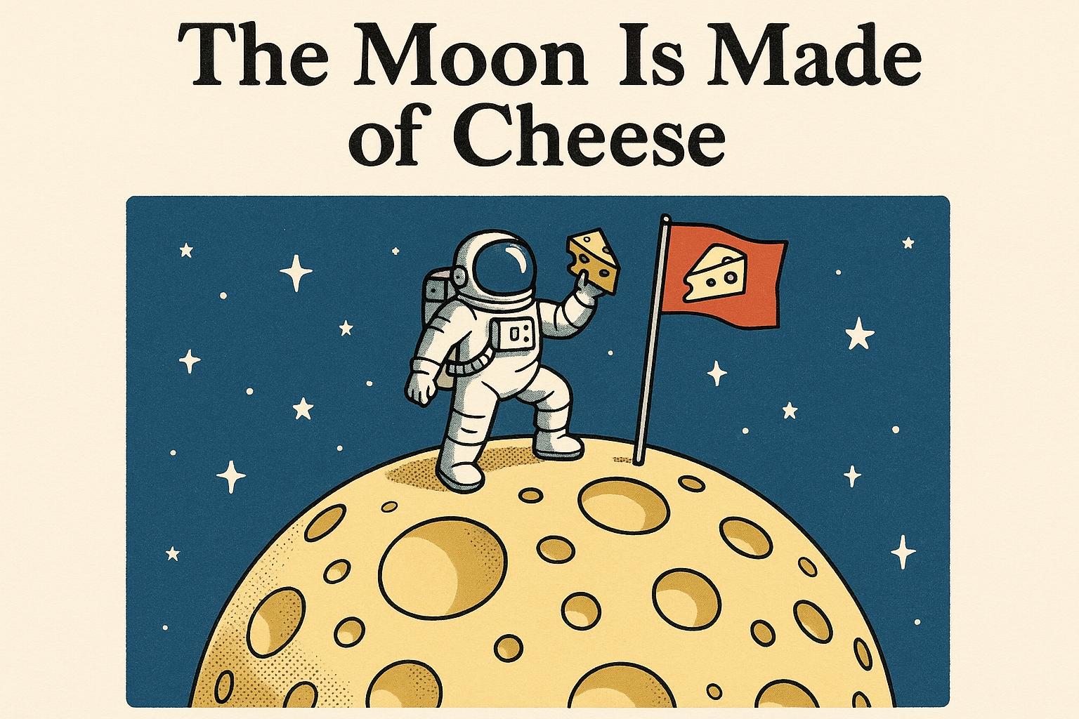 The Moon Is Made of Cheese